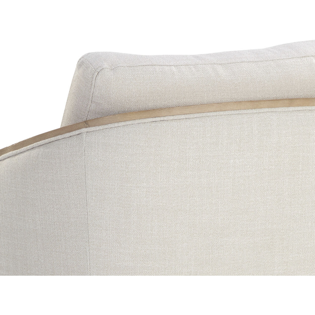 Tasia Effie Linen Swivel Lounge Chair, Swivel